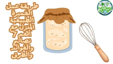 طريقة عمل الخميرة الطبيعية المنزل مع أهم 7 نصائح والفوائد والطرق