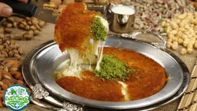 طريقة عمل الكنافة النابلسية في المنزل من صحة لاند - تجربة لا تنسى لشهر رمضان المبارك