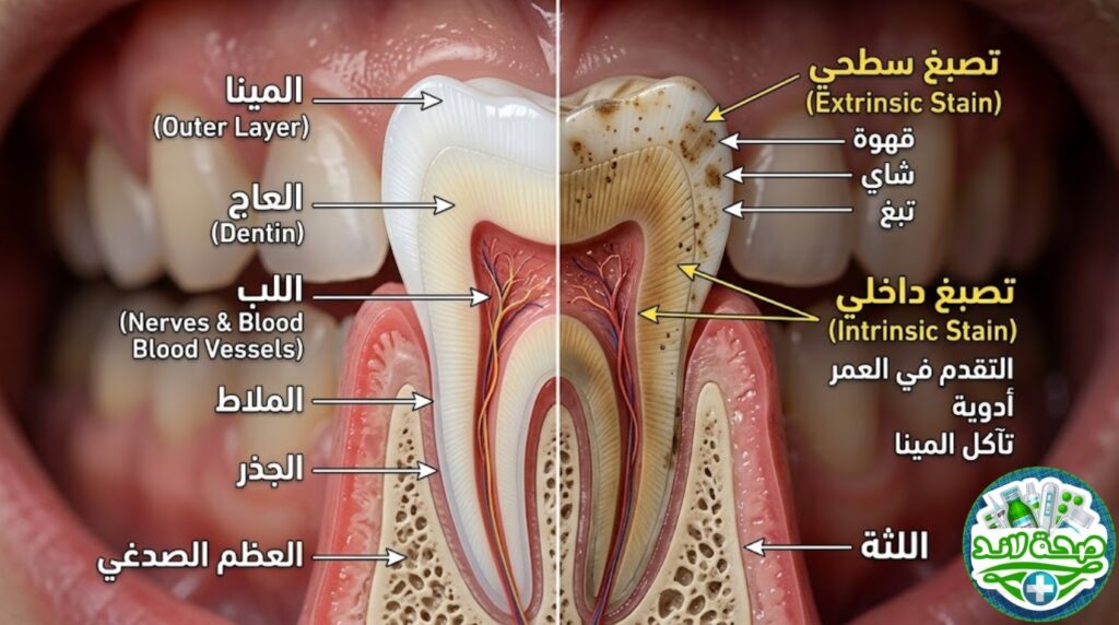 مكونات طبقات السن