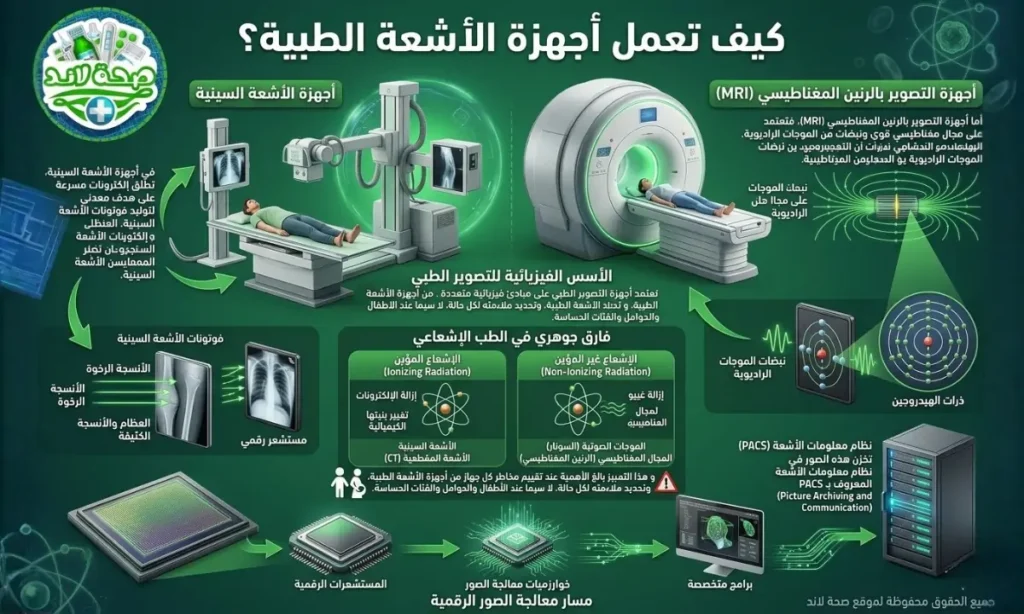 كيف تعمل أجهزة الأشعة الطبية؟